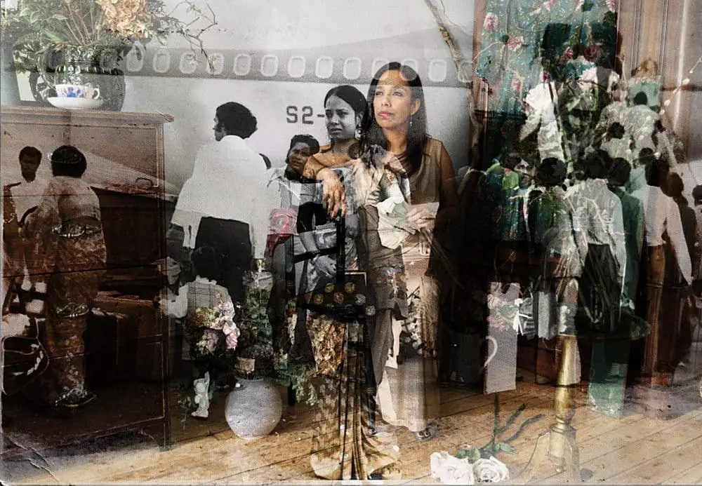 Creative double exposure portrait — storytelling brand photography South-East London