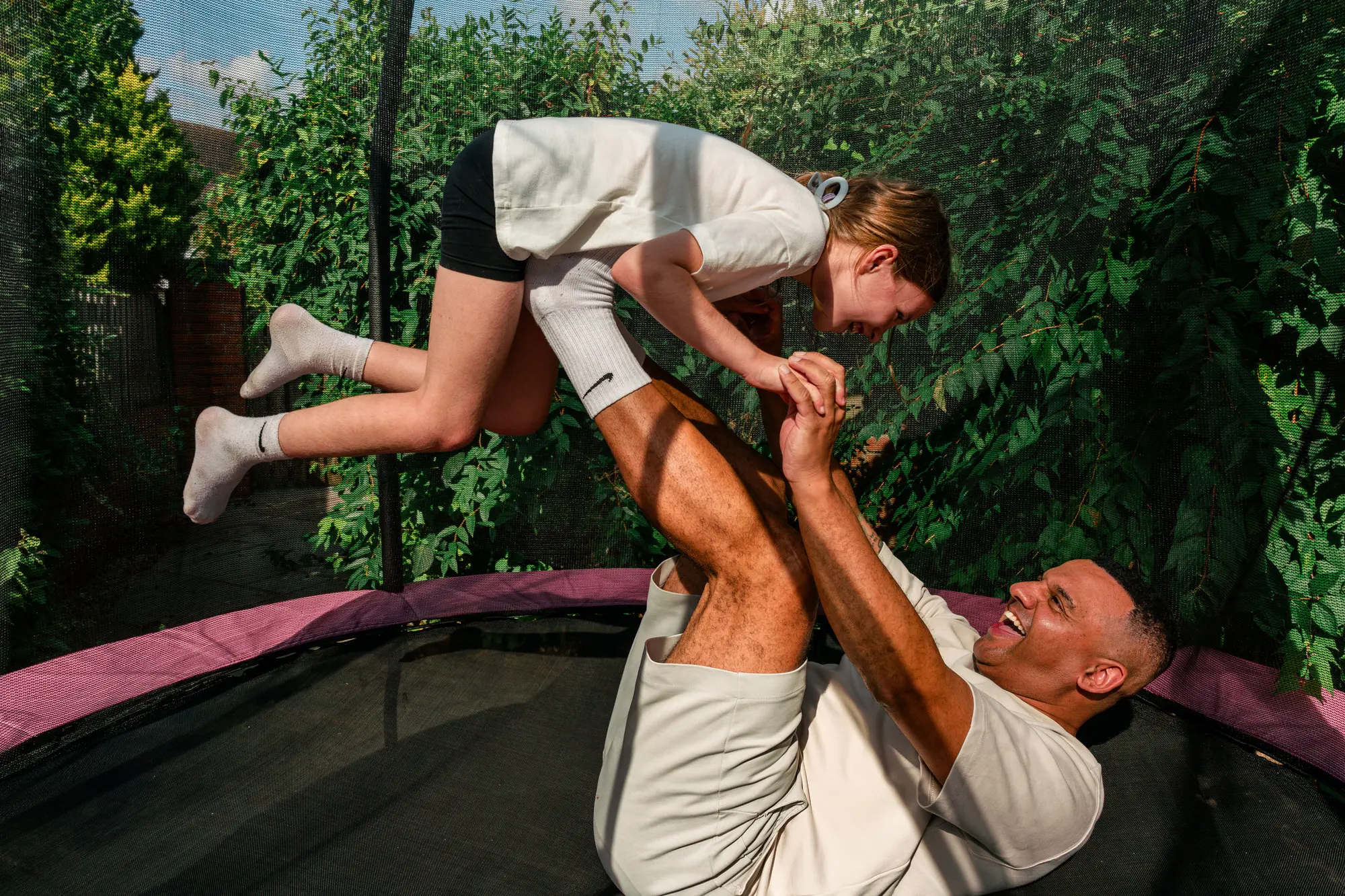 The reality of kinship family life, at home in Burton-on-Trent, July 2026. This image forms part of a photo series exploring the joys and struggles of kinship family life. The scene was photographed naturally and has not been staged.