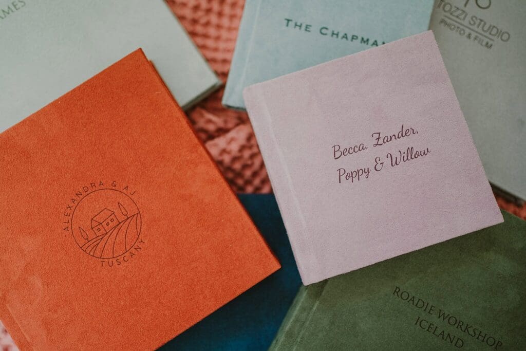Photo albums create by Portray Your Story are also in the holiday photo gift guide.